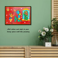 Craftooba Unframed Original Paper Paintings | Paintings | Handpainting | Paper painting | Unframed | Original Painting |
