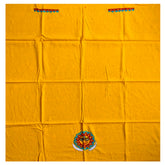 Yellow Designer blouse piece | Blouse material | Designer blouse | Kantha hand embroidered blouse piece