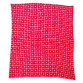 Red Kantha Hand Embroidered Blouse Material – Crafted by Women Artisans of Bengal | Blouse Piece | Blouse | Embroidered | Hand Embroidered Blouse Piece |