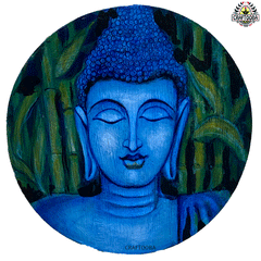 Buddha Wall plate | Wall Decor | Size 9 inches