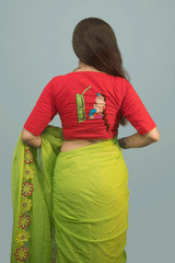 Red Blouse - Lady Beside Window