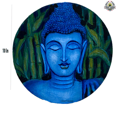 Buddha Wall plate | Wall Decor | Size 9 inches