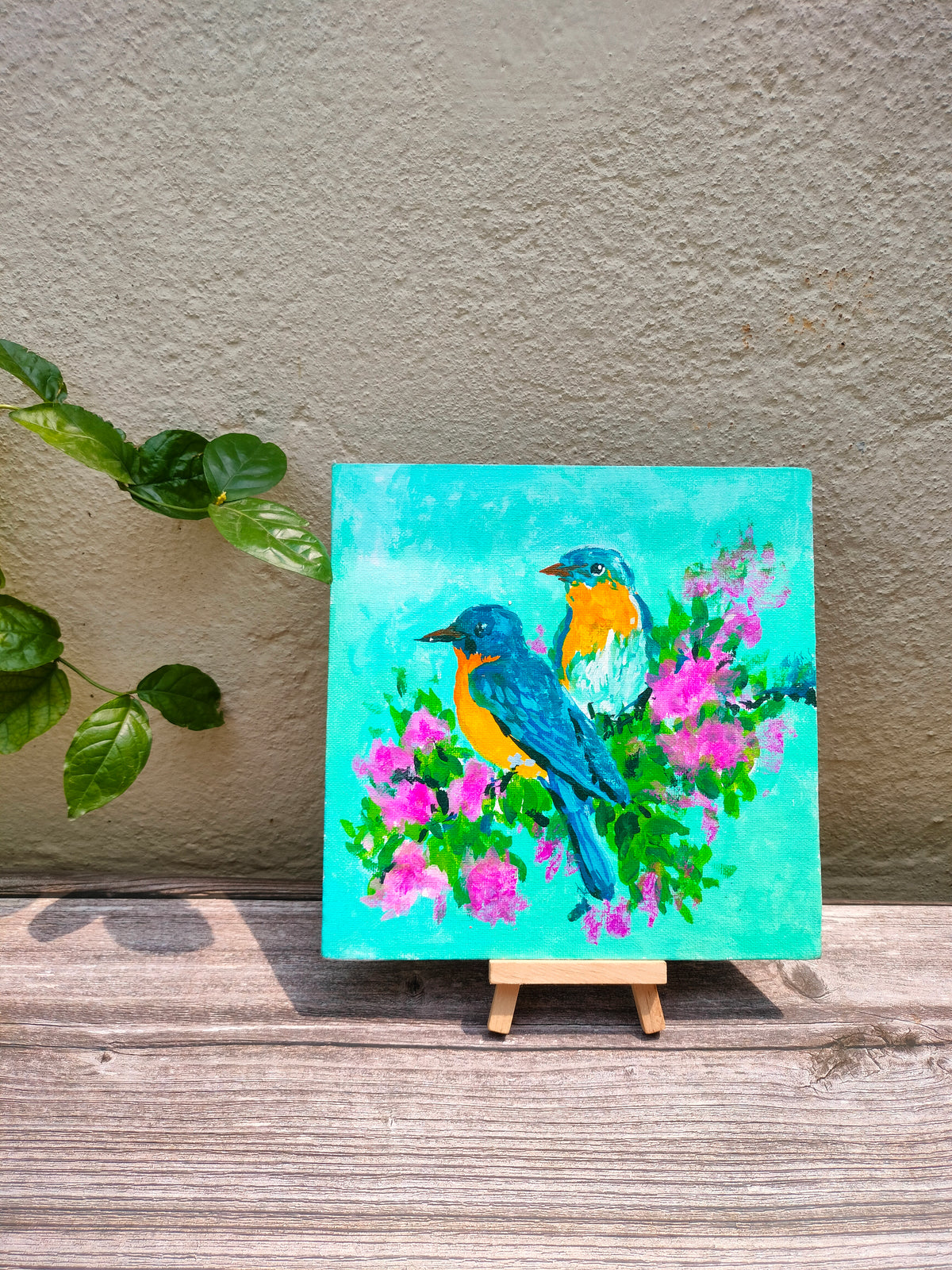 Craftooba Hand Painted Impasto Small Canvas Art | Small Canvas | Canvas | Canvas Painting | Paintings | Canvas Art |