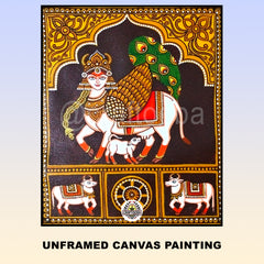 Craftooba Unframed Original Canvas Paintings | Paintings | Handpainting | Canvas painting | Unframed | Original Painting |