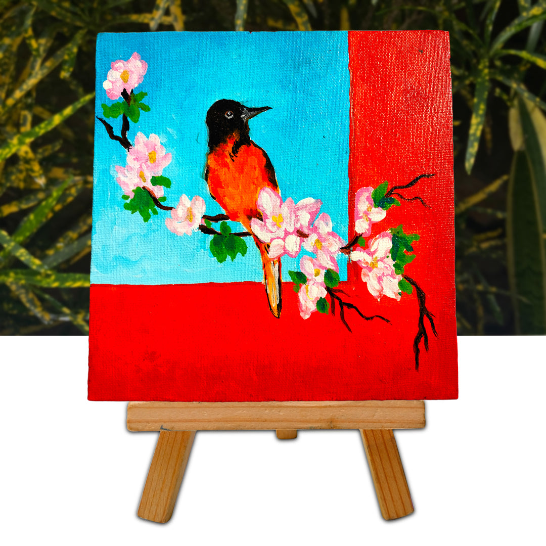 Craftooba Hand Painted Impasto Small Canvas Art | Small Canvas | Canvas | Canvas Painting | Paintings | Canvas Art |