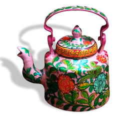 Warli Painting Aluminum Kettle - Medium