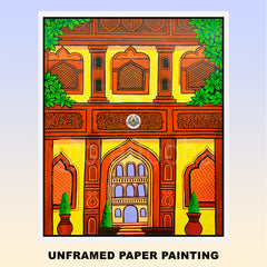 Craftooba Unframed Original Paper Paintings | Paintings | Handpainting | Paper painting | Unframed | Original Painting |