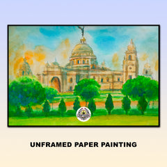 Craftooba Unframed Original Paper Paintings | Paintings | Handpainting | Paper painting | Unframed | Original Painting |