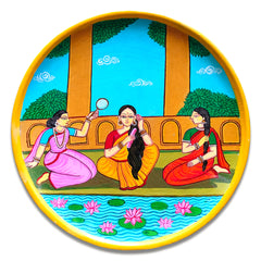 Wall Plate-3 woman Makeup