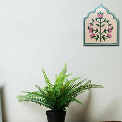 Product image Wooden Hand painted and hand crafted decorative wall plates of a women | wall hangings | wall decor | Home Decor | Office Decor | Mughal Art | Floral
