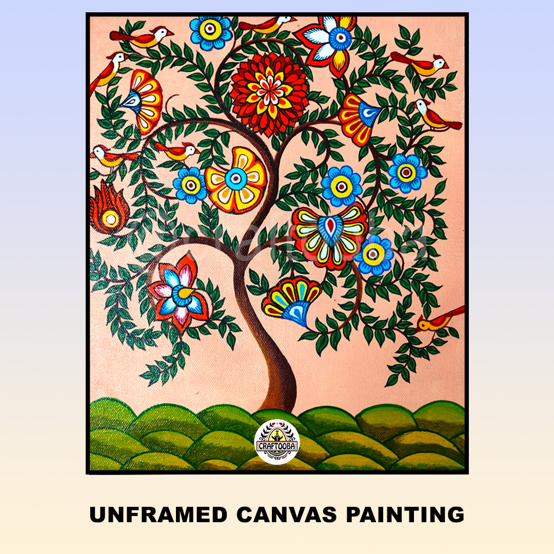 Craftooba Unframed Original Canvas Paintings | Paintings | Handpainting | Canvas painting | Unframed | Original Painting |