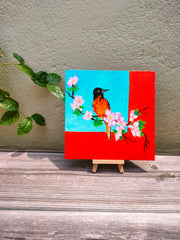 Craftooba Hand Painted Impasto Small Canvas Art | Small Canvas | Canvas | Canvas Painting | Paintings | Canvas Art |