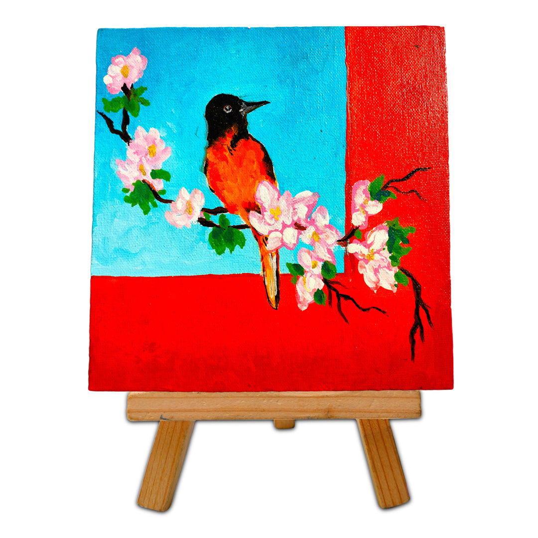 Craftooba Hand Painted Impasto Small Canvas Art | Small Canvas | Canvas | Canvas Painting | Paintings | Canvas Art |