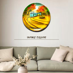 Craftooba Love Wall plate - Transport of Kolkata
