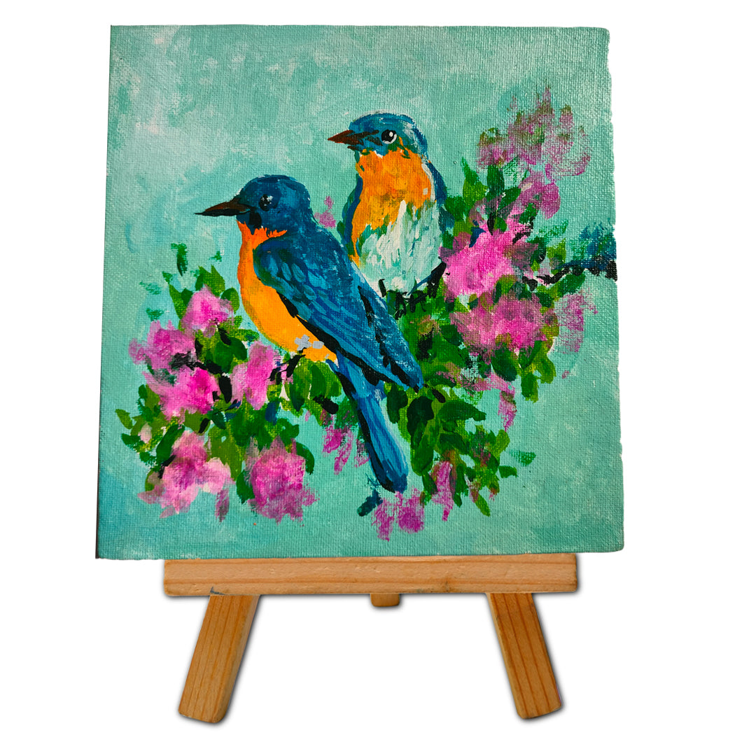 Craftooba Hand Painted Impasto Small Canvas Art | Small Canvas | Canvas | Canvas Painting | Paintings | Canvas Art |