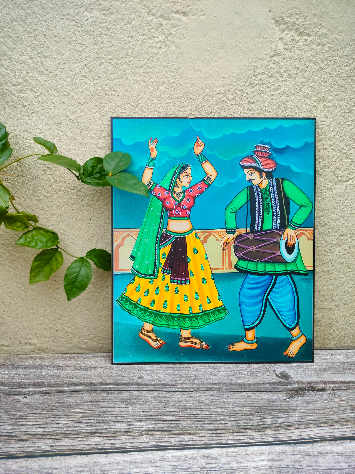 Craftooba Painting Art, Length- 12 Inch, Breadth- 10 Inch | Art | Wall Art | Painting | Rajasthani painting |