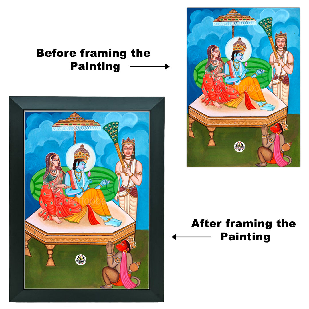 Craftooba Unframed Original Paper Paintings | Paintings | Handpainting | Paper painting | Unframed | Original Painting |