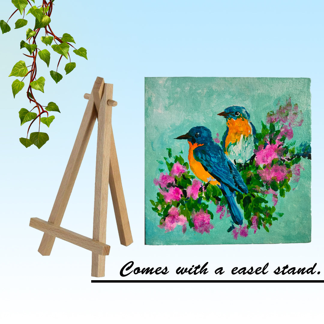 Craftooba Hand Painted Impasto Small Canvas Art | Small Canvas | Canvas | Canvas Painting | Paintings | Canvas Art |