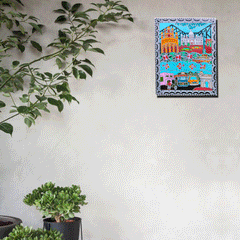 Craftooba Kollkata or city of Joy - Inspired Printed Canvas | Canvas | Stretched Canvas Art Print