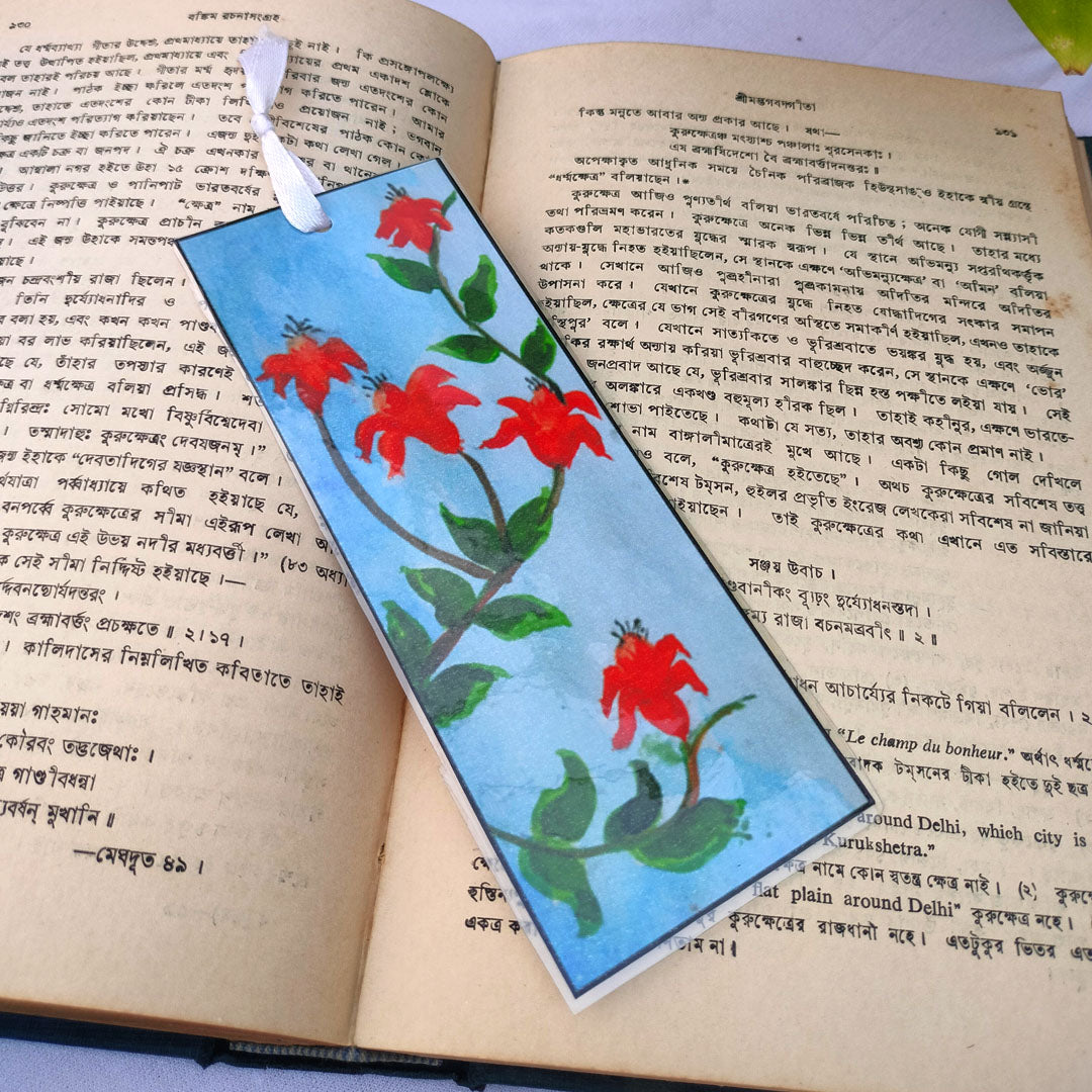 Set of 5 Laminated Art Bookmarks – Prints of Original Paintings