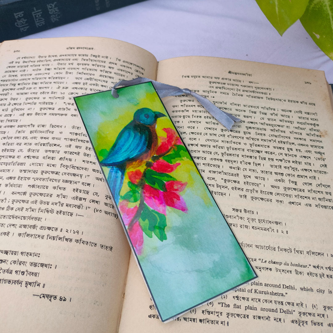 Set of 5 Laminated Art Bookmarks – Prints of Original Paintings