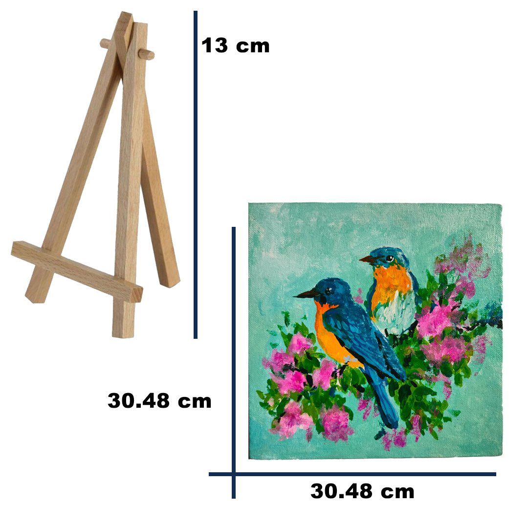 Craftooba Hand Painted Impasto Small Canvas Art | Small Canvas | Canvas | Canvas Painting | Paintings | Canvas Art |