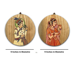 Wooden Hand painted and hand crafted decorative wall plates Combo | wall hangings, wall decor | Home Decor, Office Decor |