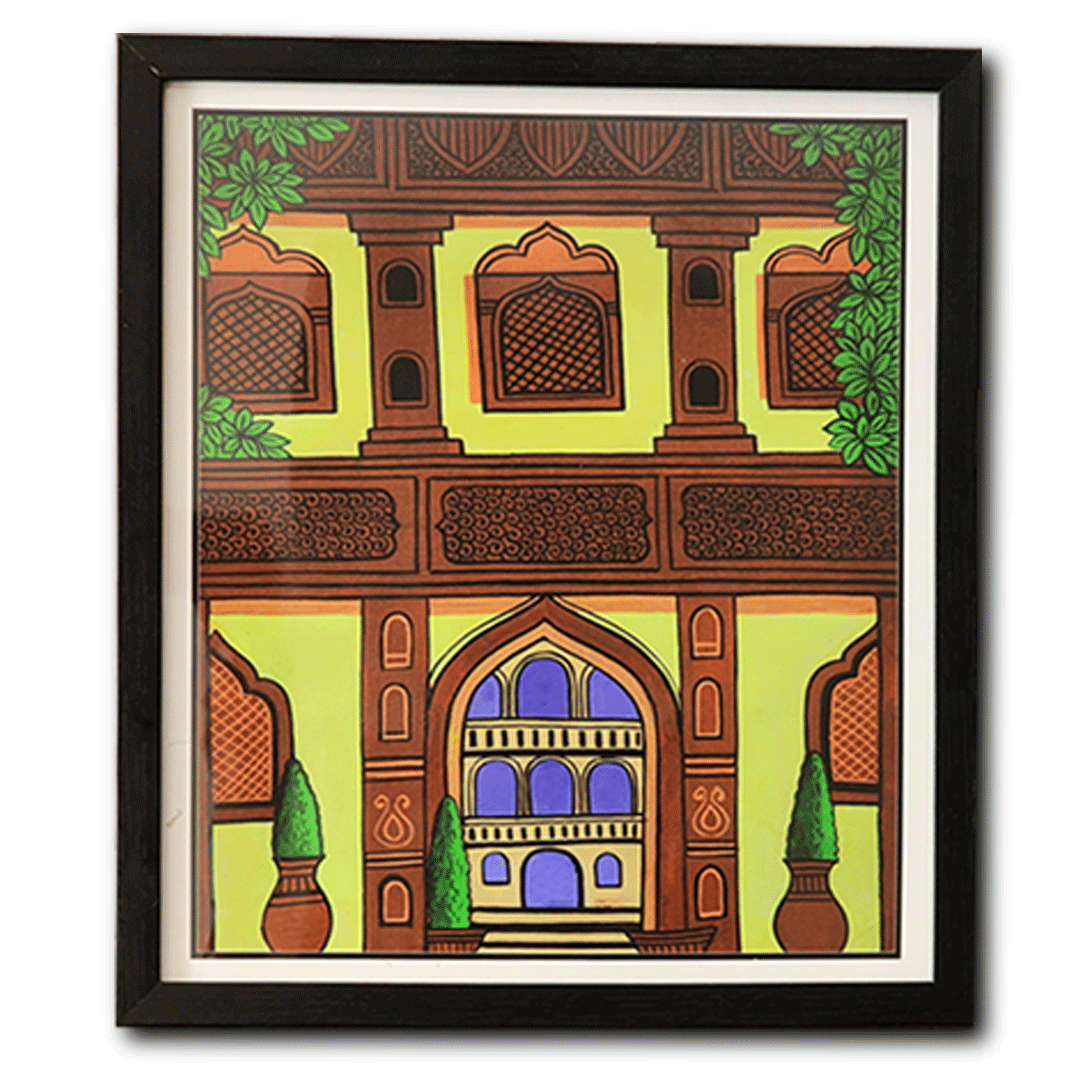 Craftooba Framed Artwork Combo Length- 35 cm, Breadth-31 cm, | Paintings | Framed Paintings | Art | Indian painting