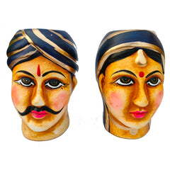 Indian Traditional couple candle light holder | Table top decor