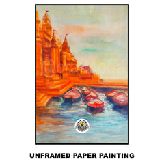 Craftooba Unframed Original Paper Paintings | Paintings | Handpainting | Paper painting | Unframed | Original Painting |