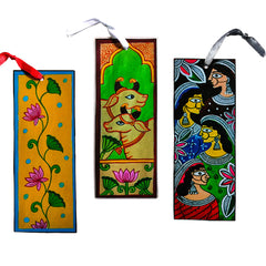 Set of 3 Laminated Art Bookmarks – Prints of Original Paintings