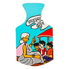 Hand Painted Fridge Magnet Gupi Bagha