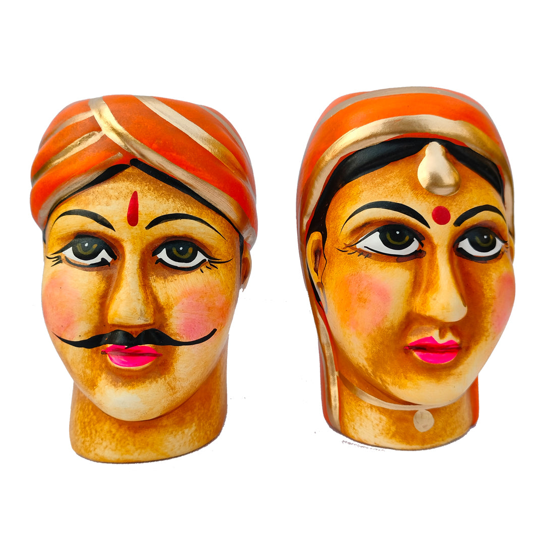 Indian Traditional couple candle light holder | Table top decor