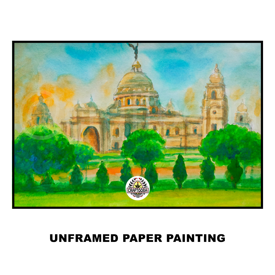 Craftooba Unframed Original Paper Paintings | Paintings | Handpainting | Paper painting | Unframed | Original Painting |