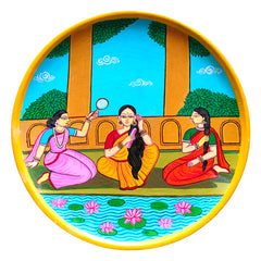 Wall Plate-3 woman Makeup