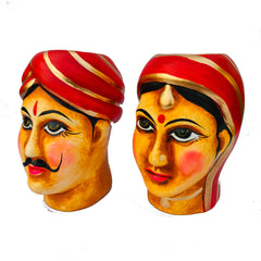 Indian Traditional couple candle light holder | Table top decor