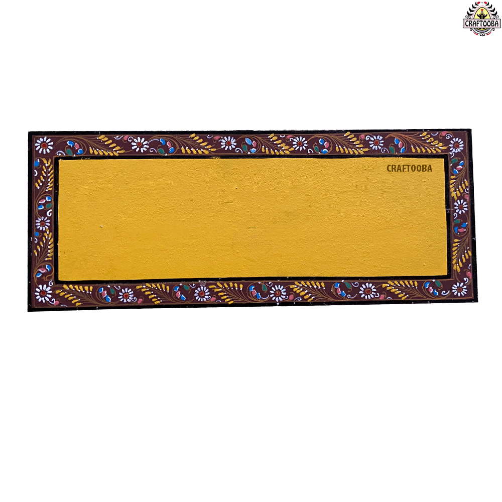 Wooden Hand painted and Hand crafted decorative beautiful Name Plate wall hangings | Wall Decor | Size 14 inches