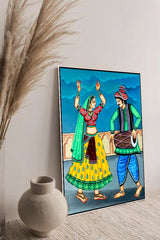 Craftooba Painting Art, Length- 12 Inch, Breadth- 10 Inch | Art | Wall Art | Painting | Rajasthani painting |