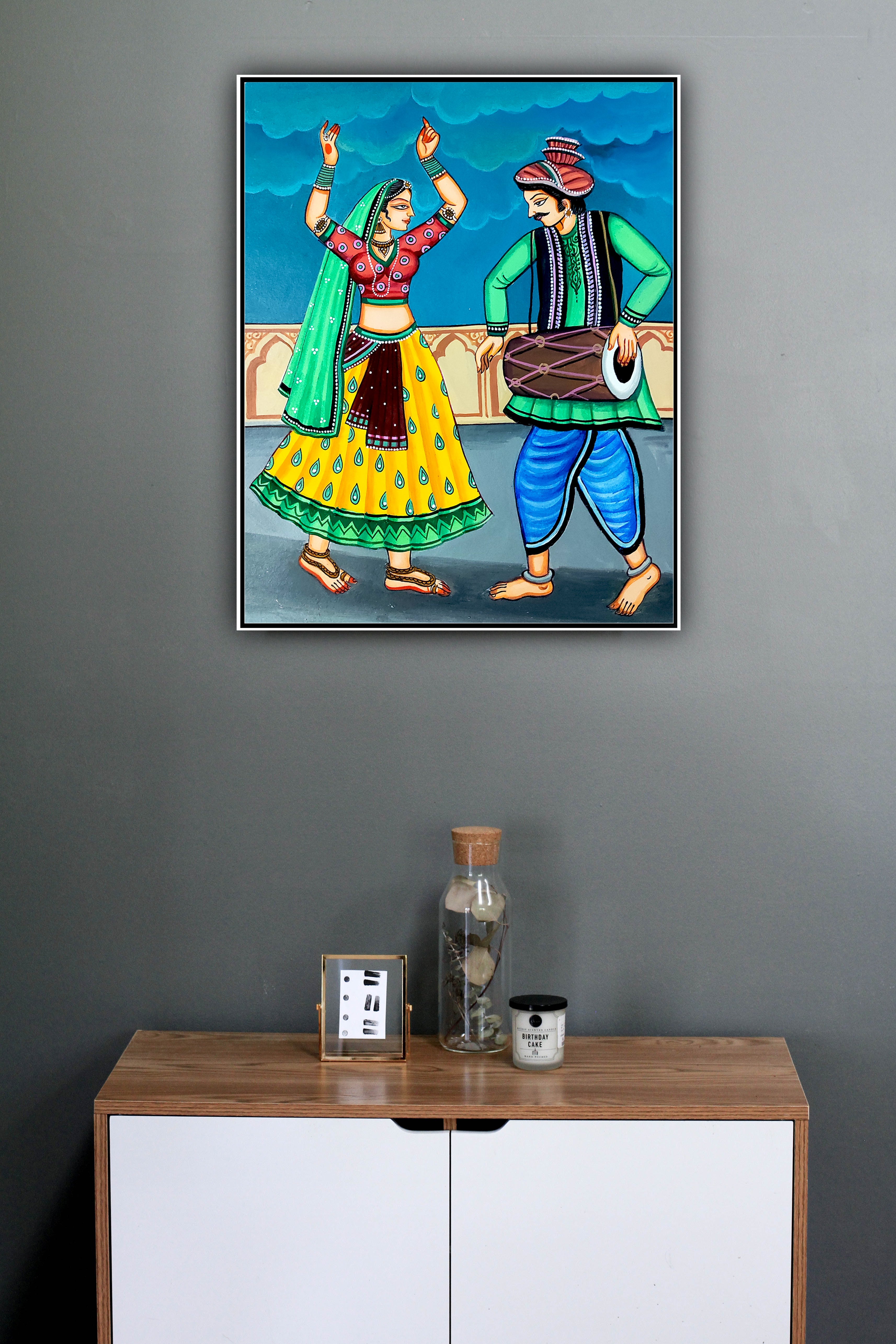 Craftooba Painting Art, Length- 12 Inch, Breadth- 10 Inch | Art | Wall Art | Painting | Rajasthani painting |